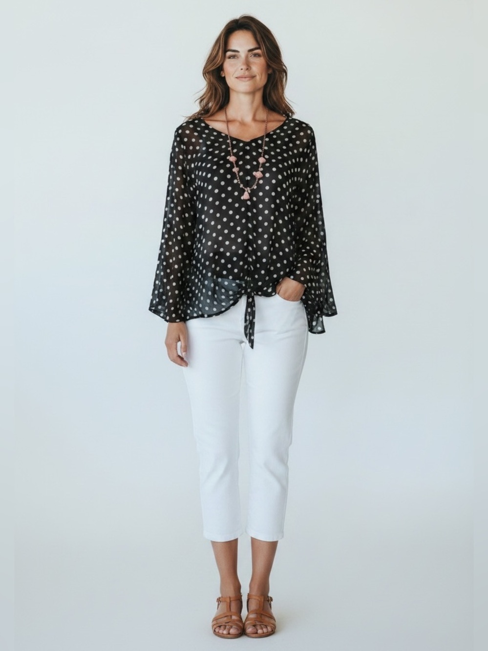 Coco Bianco ladies blouse. Size medium